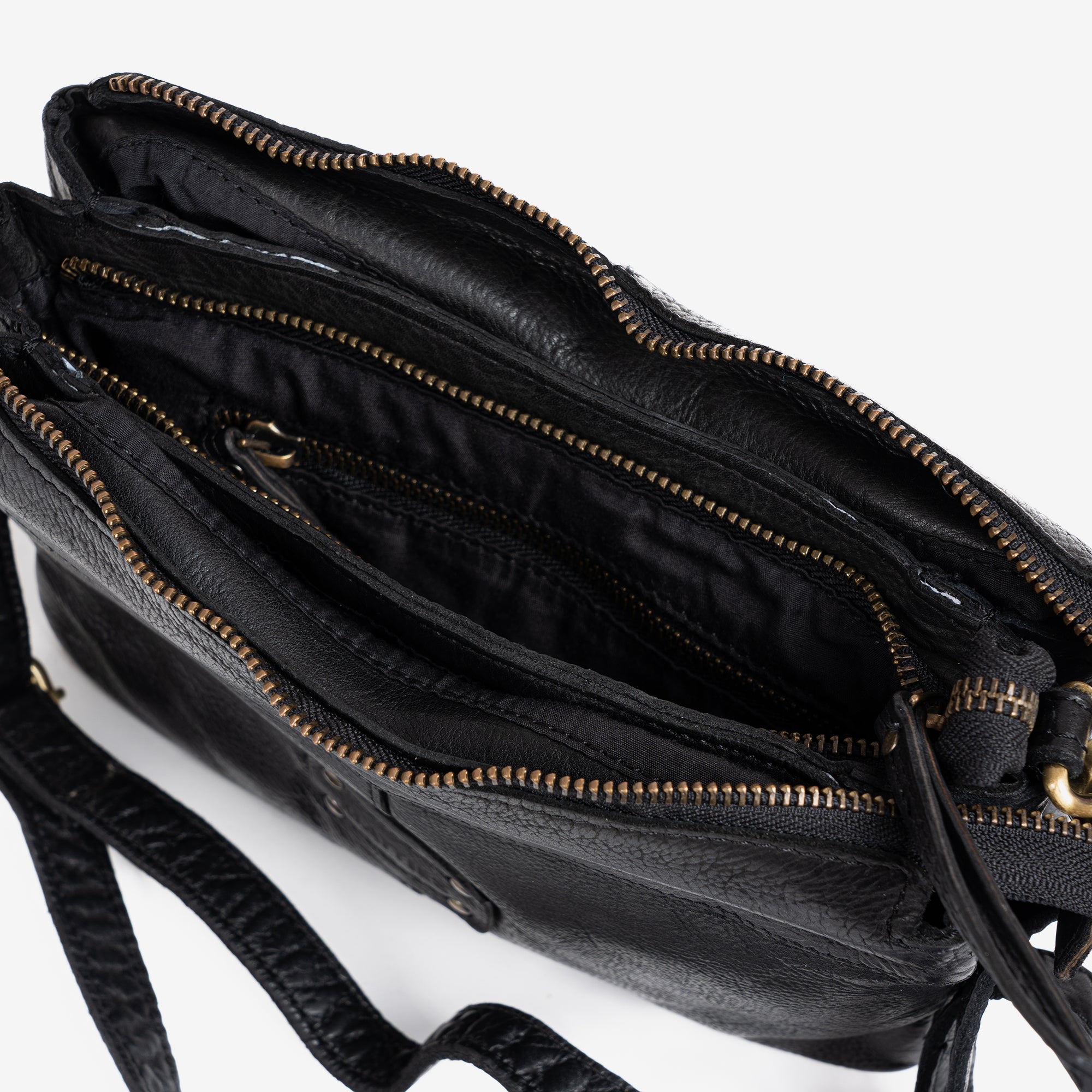 BOLSO PIEL LAVADA PARA MUJER, 24x17x06 CM - Matties Bags