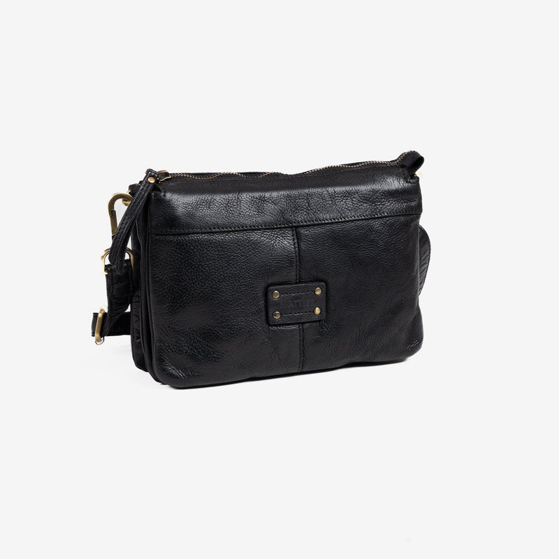BOLSO PIEL LAVADA PARA MUJER, 24x17x06 CM - Matties Bags