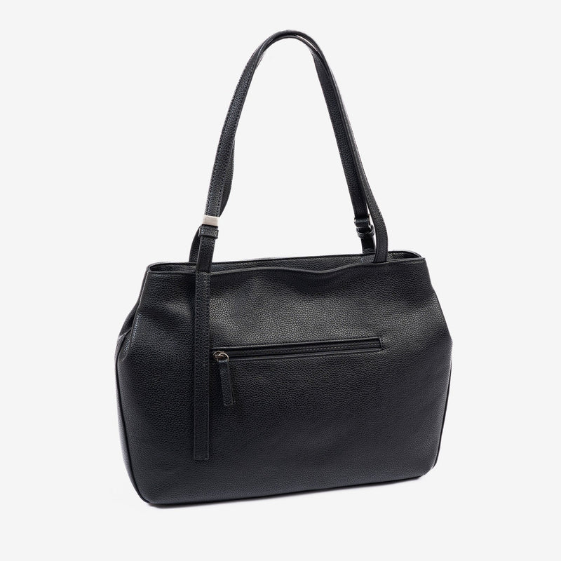 Bolso shopper cerrado con cremallera, Serie cozy. 37x27x12 cm - Matties Bags