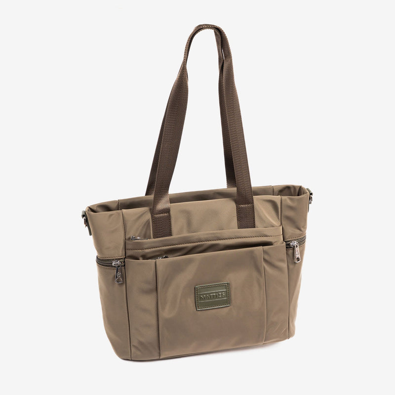 Bolso shopper cerrado con cremallera, Serie jenna. 33x26.5x14 cm - Matties Bags