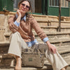Bolso shopper cerrado con cremallera, Serie jenna. 33x26.5x14 cm - Matties Bags