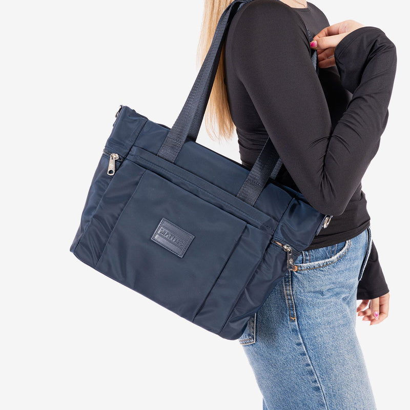 Bolso shopper cerrado con cremallera, Serie jenna. 33x26.5x14 cm - Matties Bags