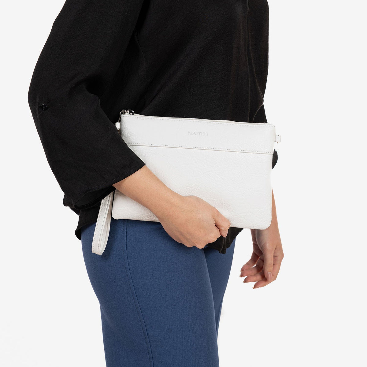 Cartera de mano con bandolera, Serie Carteras - Matties Bags