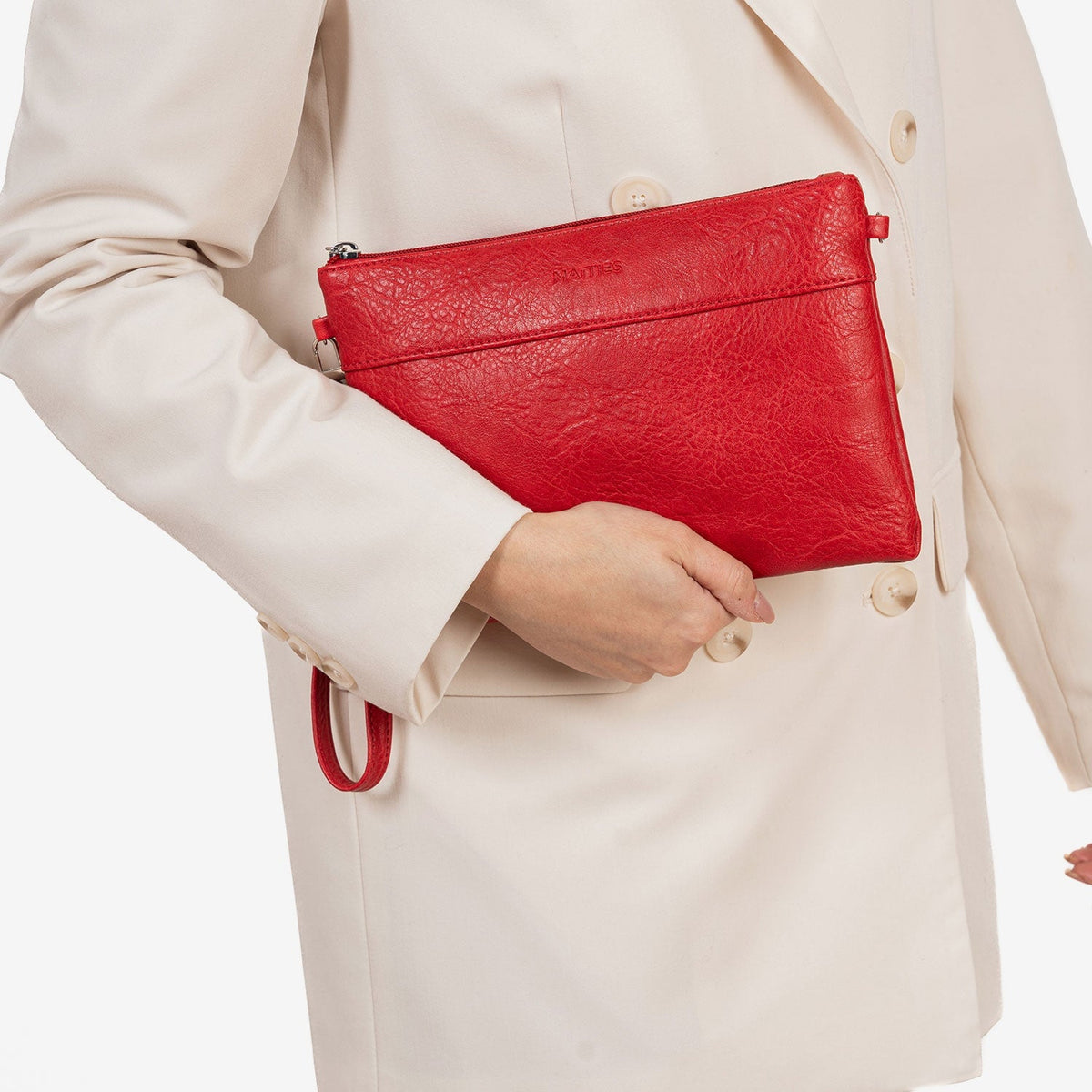 Cartera de mano con bandolera, Serie Carteras - Matties Bags