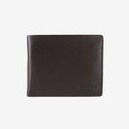 Cartera de piel para hombre, Serie spongy/leather. 12x9.5 cm - Matties Bags