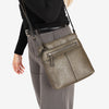 MINI BOLSO BANDOLERA PARA MUJER, SERIE MINIBAGS ESMERALDA. 21x21x6 cm - Matties Bags