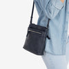MINI BOLSO BANDOLERA PARA MUJER, SERIE MINIBAGS ESMERALDA. 21x21x6 cm - Matties Bags
