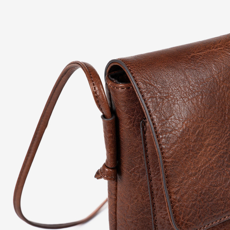 MINI BOLSO BANDOLERA PARA MUJER, SERIE MINIBAGS ESMERALDA. 22x22x6,5 cm - Matties Bags