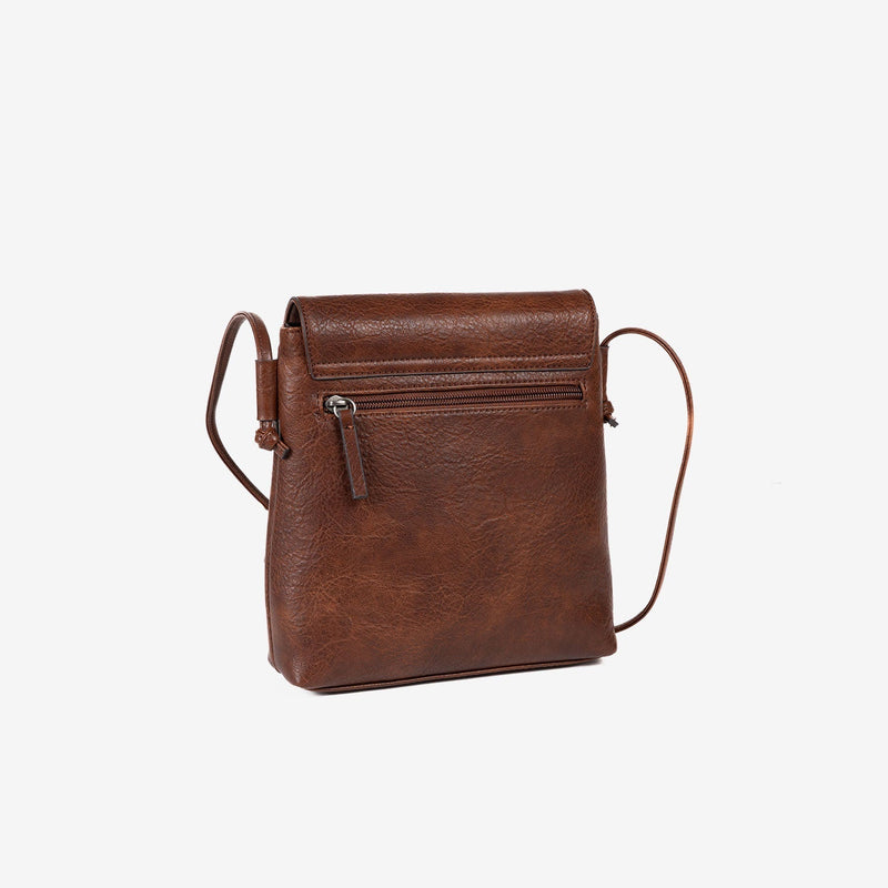 MINI BOLSO BANDOLERA PARA MUJER, SERIE MINIBAGS ESMERALDA. 22x22x6,5 cm - Matties Bags