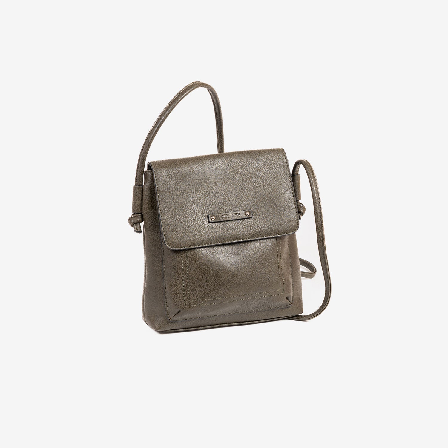 MINI BOLSO BANDOLERA PARA MUJER, SERIE MINIBAGS ESMERALDA. 22x22x6,5 cm - Matties Bags