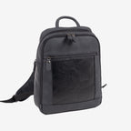 Mochila para hombre, color negro, Colección canvas. 27x36x9 cm - Matties Bags