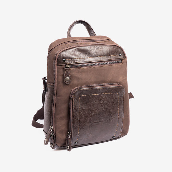 Mochila para hombre, Serie Juvenil. 27x36x09 cm - Matties Bags