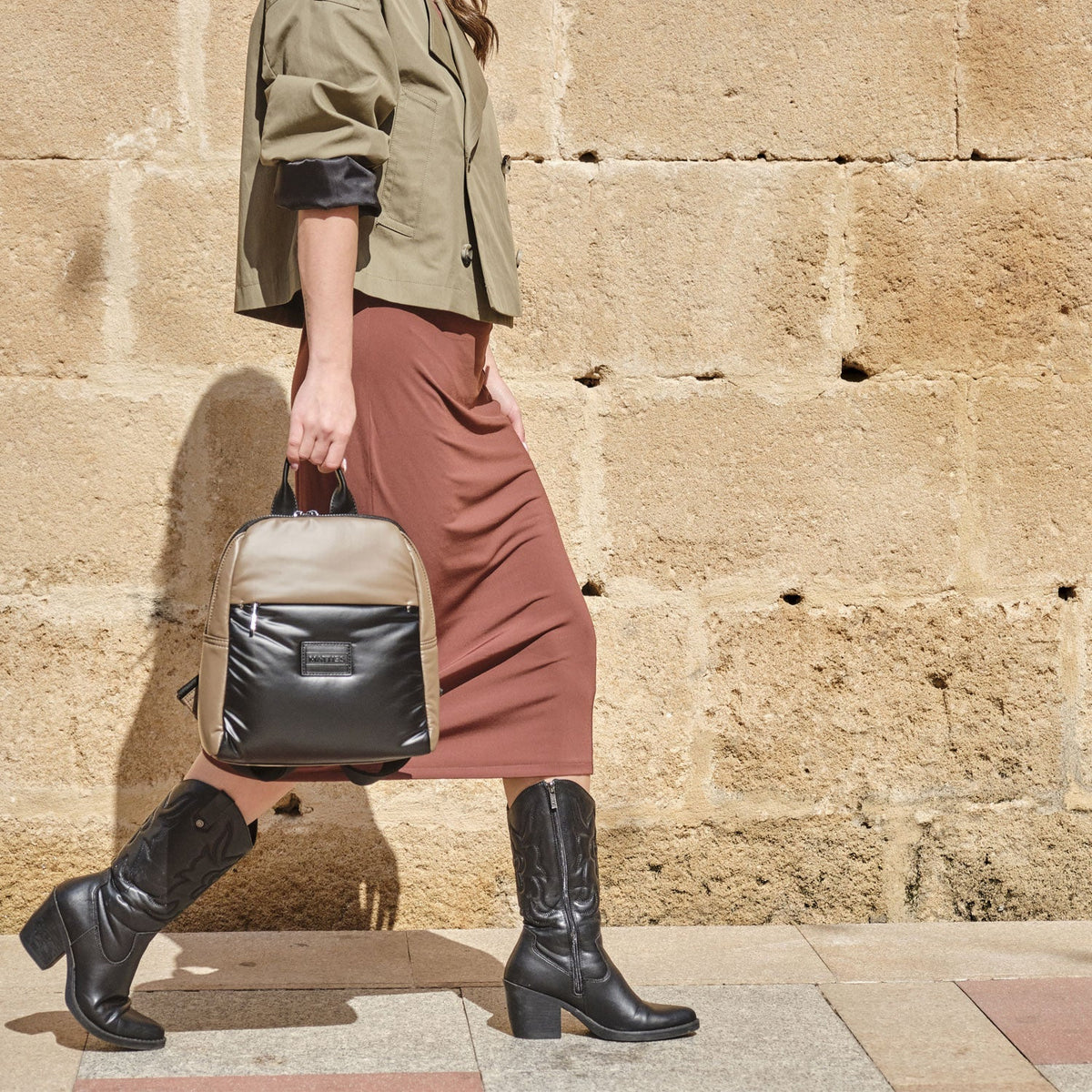 Mochila, Serie velside. 26x31x10.5 cm - Matties Bags