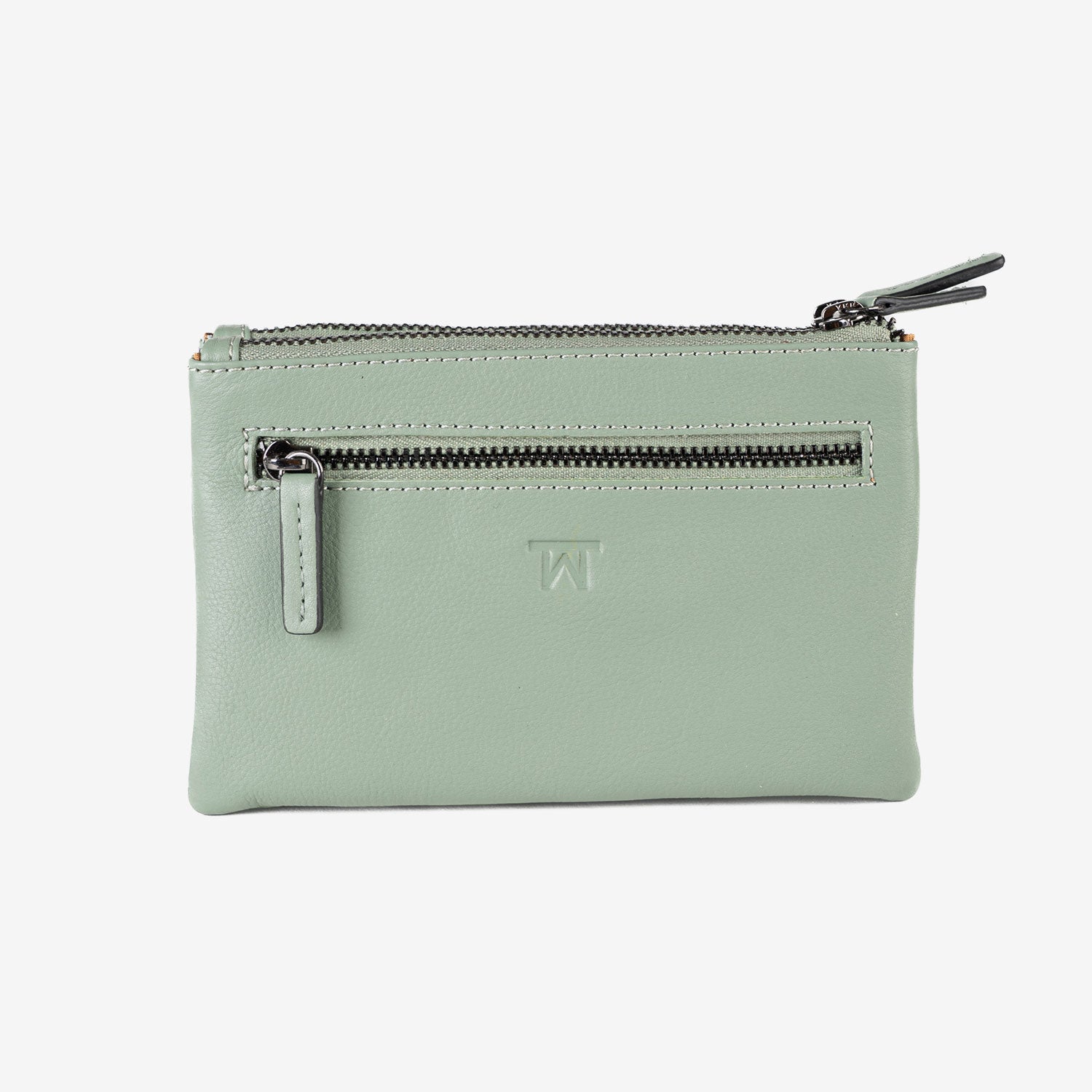 Monedero de piel para mujer, Serie laser leather. 16x10 cm - Matties Bags
