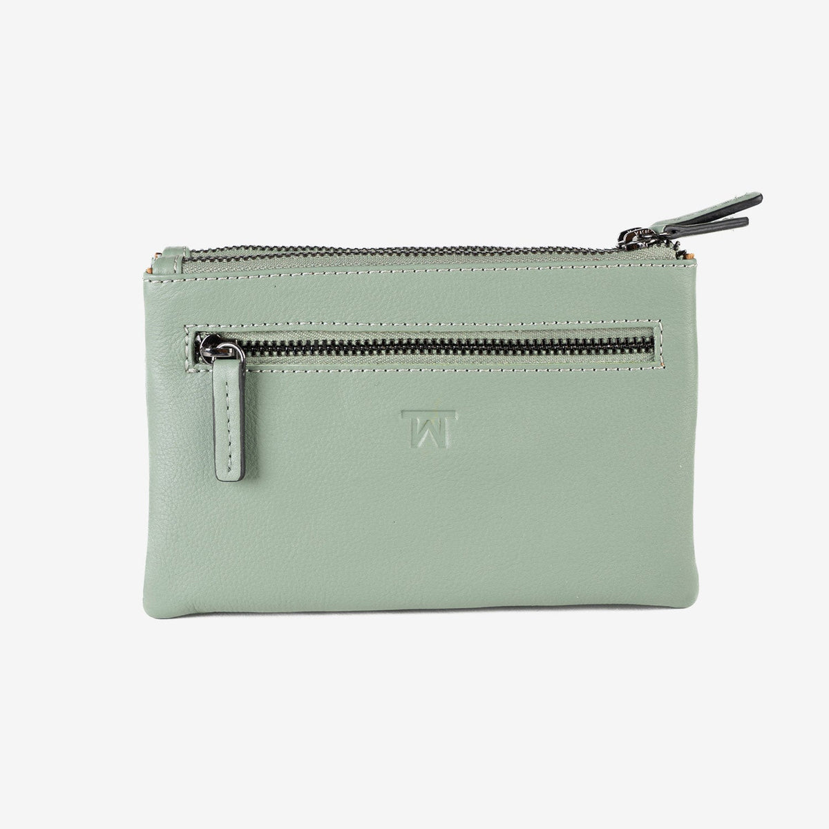Monedero de piel para mujer, Serie laser leather. 16x10 cm - Matties Bags