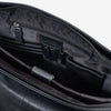 Portafolios para hombre , color negro, Serie Pioneer Leather. 39x29x10 cm - Matties Bags