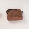 Bolso bandolera Classic, color cuero
