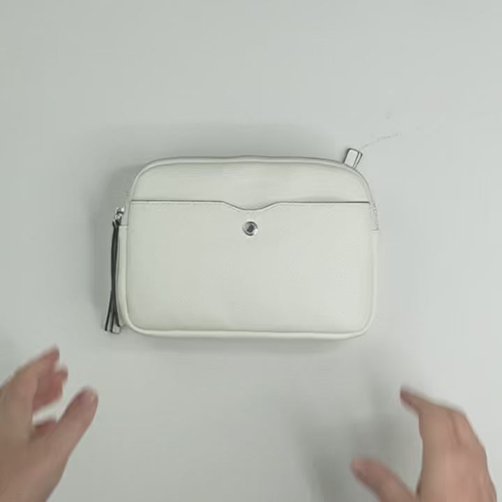 Bolso bandolera con doble cremallera Minibag