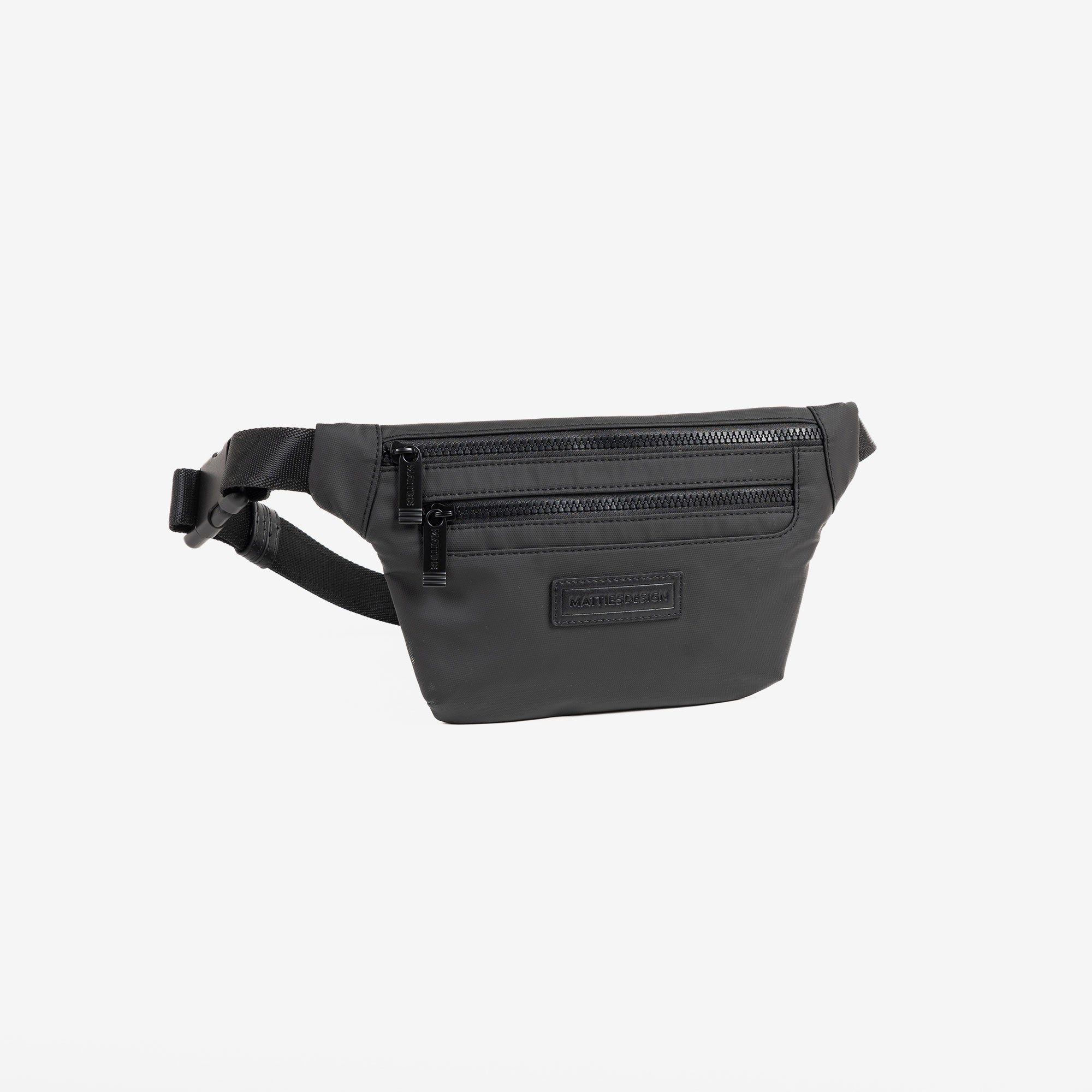 RIÑONERA PARA HOMBRE, COLECCIÓN COATED NYLON. 28x15.5 cm - Matties Bags