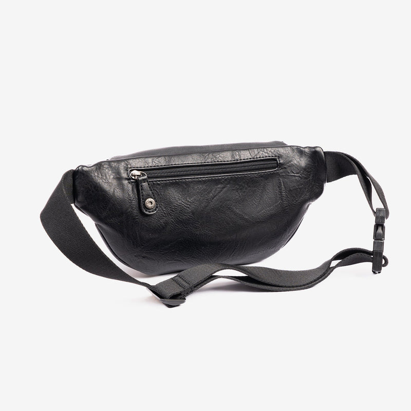 Riñonera para hombre , color marrón, Serie Juvenil. 19x14 cm - Matties Bags