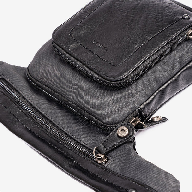 Riñonera para hombre, Serie Juvenil. 16x25 cm - Matties Bags