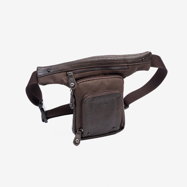 Riñonera para hombre, Serie Juvenil. 16x25 cm - Matties Bags