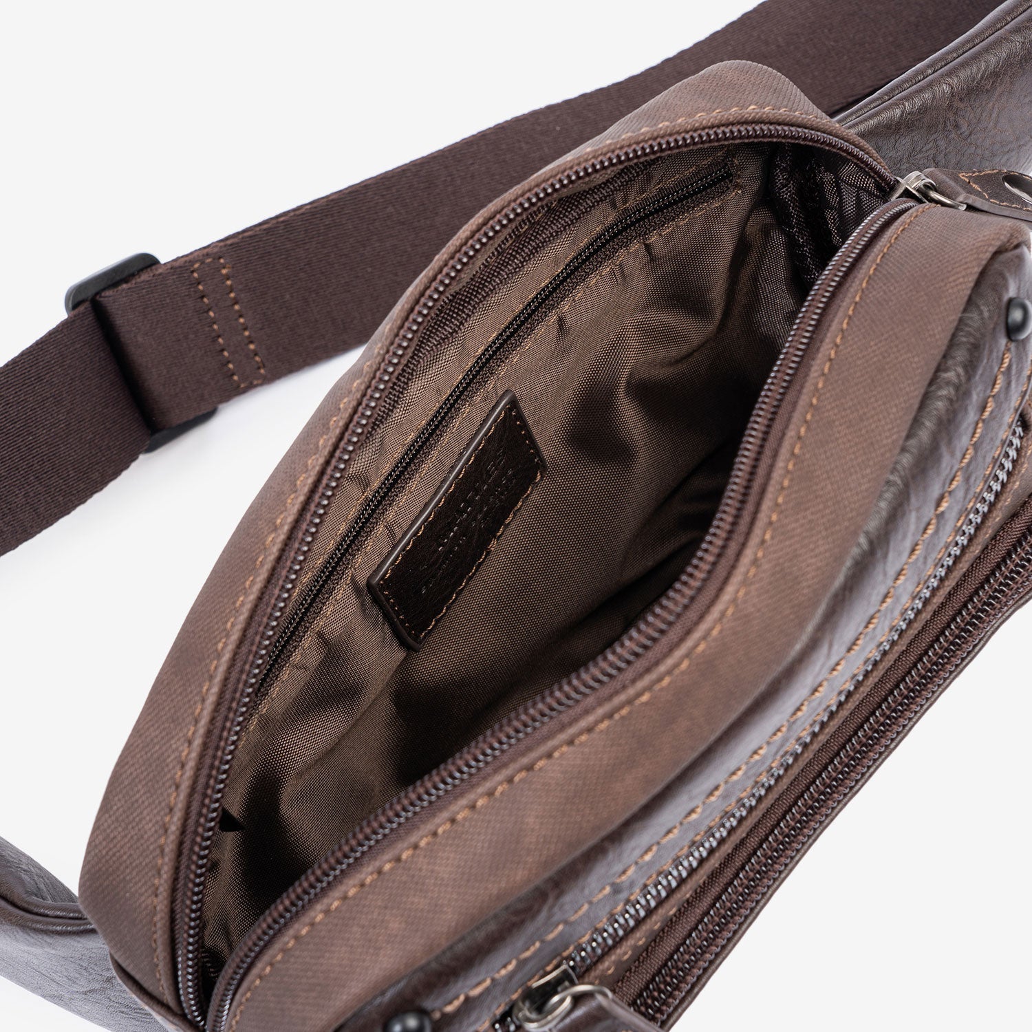 Riñonera para hombre, Serie Juvenil. 21x14 cm - Matties Bags