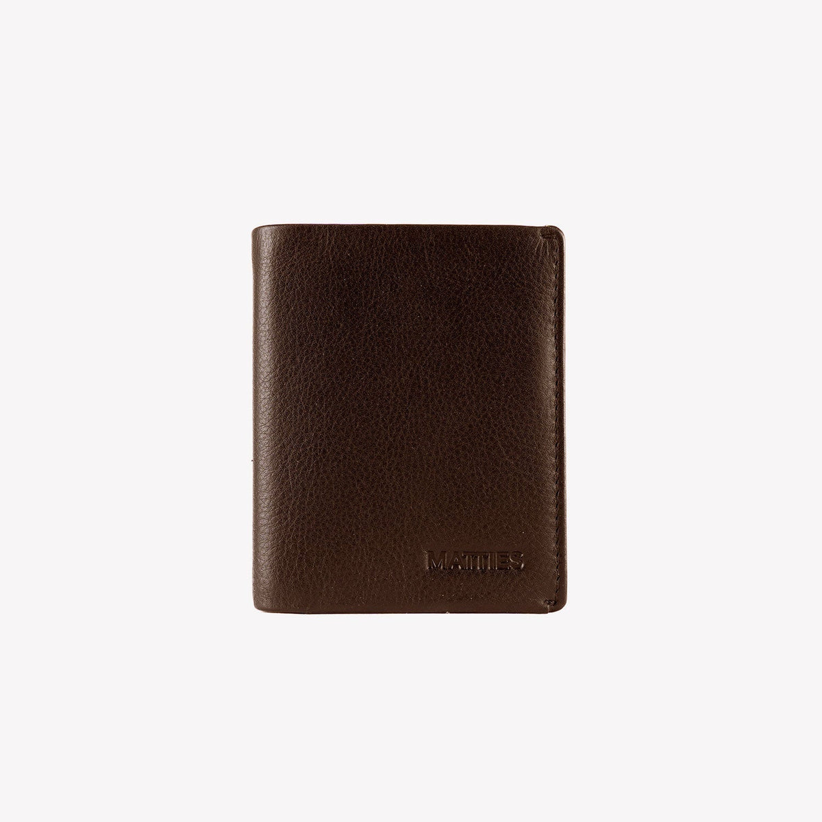 Tarjetero de piel para hombre, Serie spongy/leather. 8.5x10 cm - Matties Bags