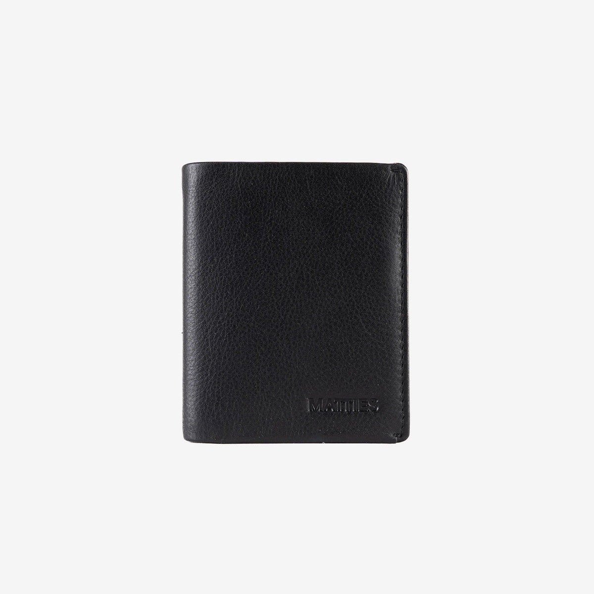 Tarjetero de piel para hombre, Serie spongy/leather. 8.5x10 cm - Matties Bags