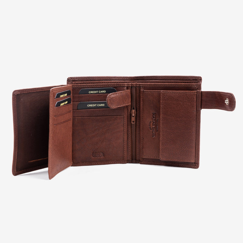 Wallet, tan, Collection wash wallet