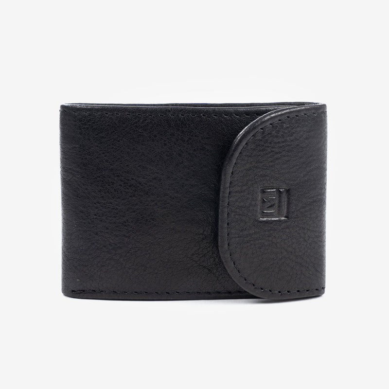 Black small wallet, Collection wash wallet