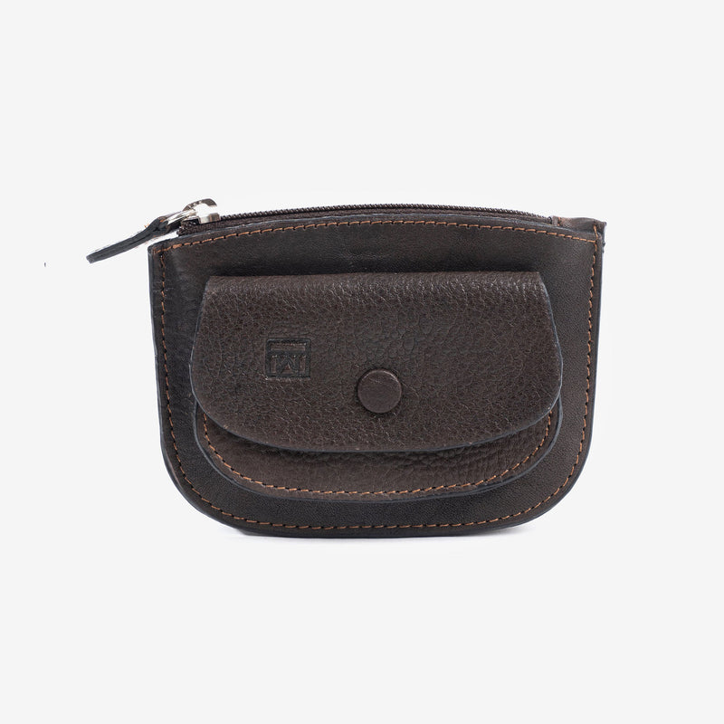 Brown coin purse, Collection wash wallet