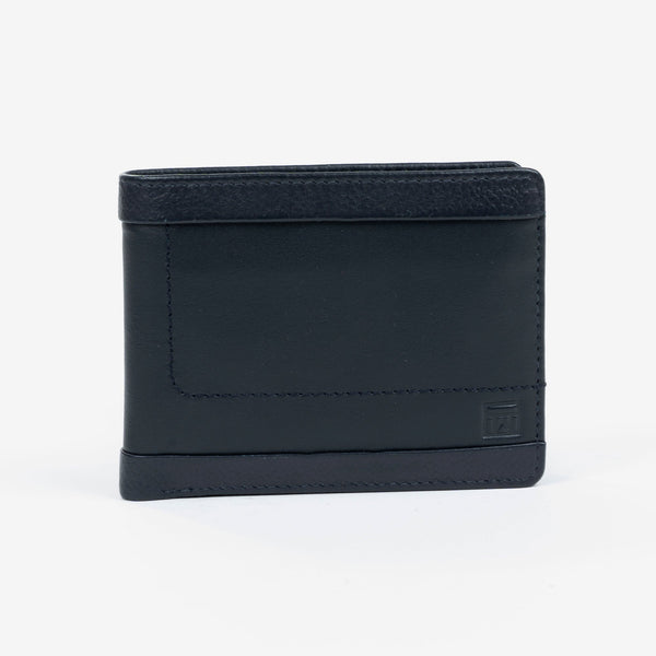 Wallet, blue, Collection Caribu Leather