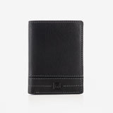Man's wallet, black colour, Collection NEW DDDM/LEATHER. 8x11 cm