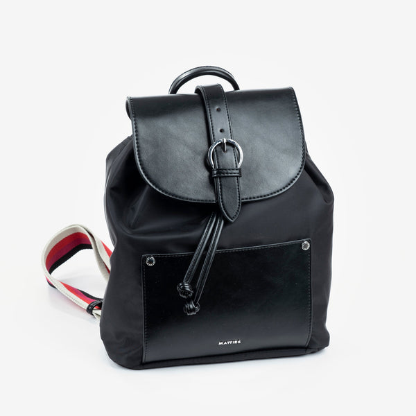 Backpack for women, color black, Lisbon Series