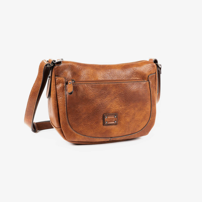 Shoulder bag, leather color, new classic series