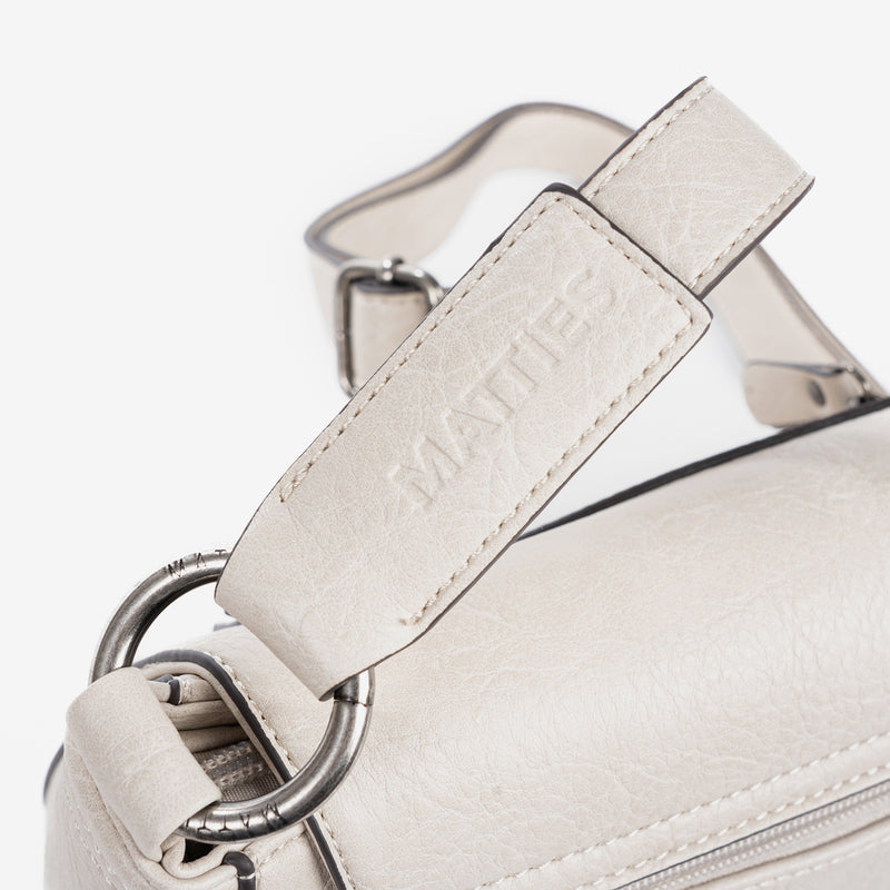 Cross body Bag, Off white Color, New Class Collection