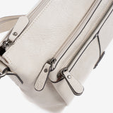 Shoulder bag, beige color, New Classic Series. 29x22x12cm