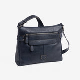 Blue bag color, New Class collection. 29x23x9.5 cm
