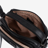 Cross body bag, black colour, Collection New Classic. 25x16x10 cm