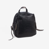 Backpack, black, andratx series. 24x27x11cm
