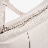 Cross body Bag, Off white Color, Santany Collection. 37x27x11 cm