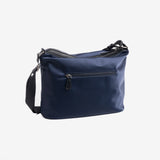 Shoulder bag, blue, Tanganyika Series. 30x23x11cm