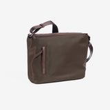 Shoulder bag, green, Tanganyika Series. 30x23x11cm