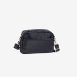 Shoulder bag, black, Tanganyika Series. 22x16x6.5cm