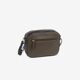 Shoulder bag, green, Victoria Series. 23x17x7cm