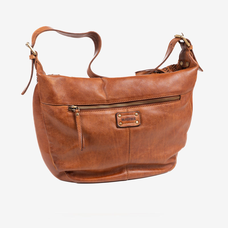 Shoulder bag, tan color. 33x25x09 CM