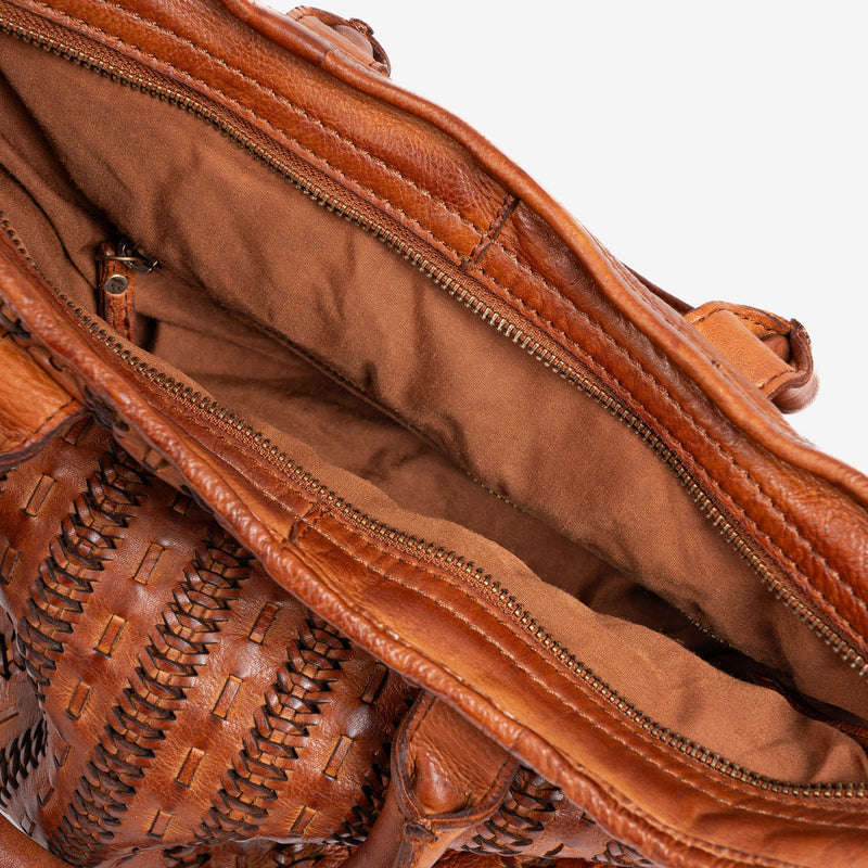 Shoulder bag, tan color. 40x30x06 CM