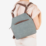 Backpack for women, blue, Somta Series. 30x30x11cm