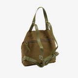 Women's backpack, khaki, Paros series. 30x30x11cm
